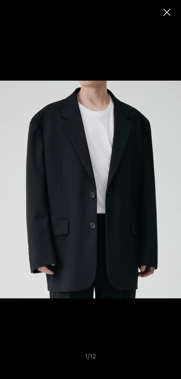 사이즈 M) 무신사 스탠다드 빅 대디 오버사이즈 블레이저 상품이미지1