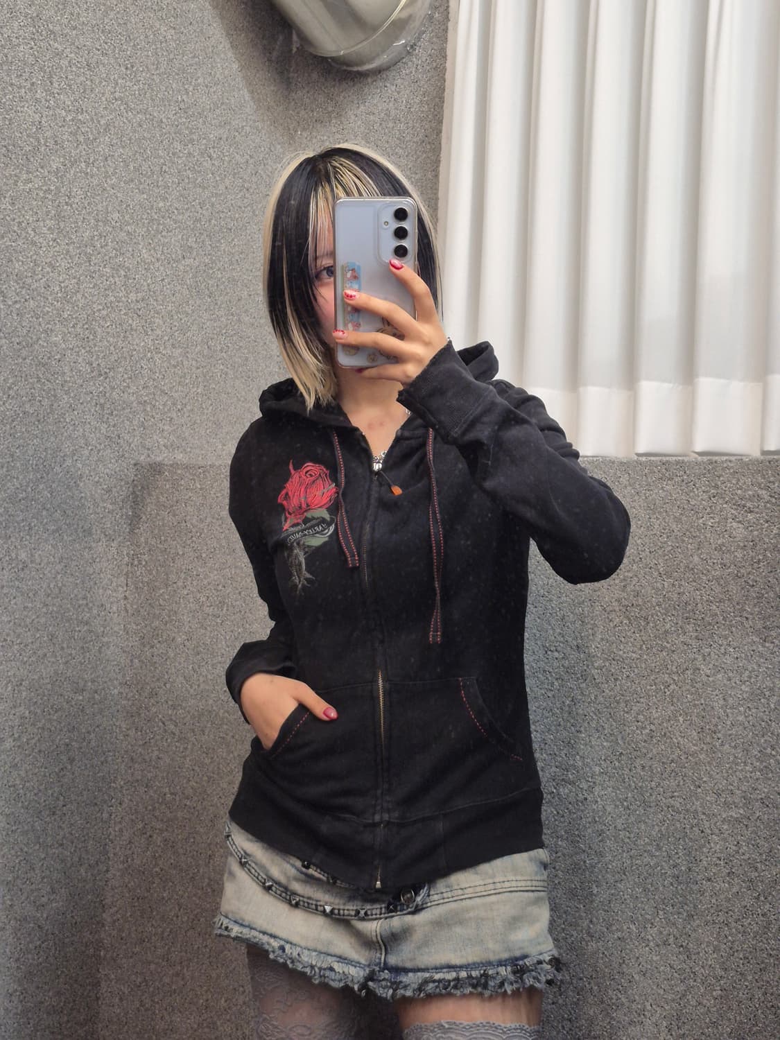HARLEY DAVIDSON ROSE HOODIE ZIPUP  상품이미지2