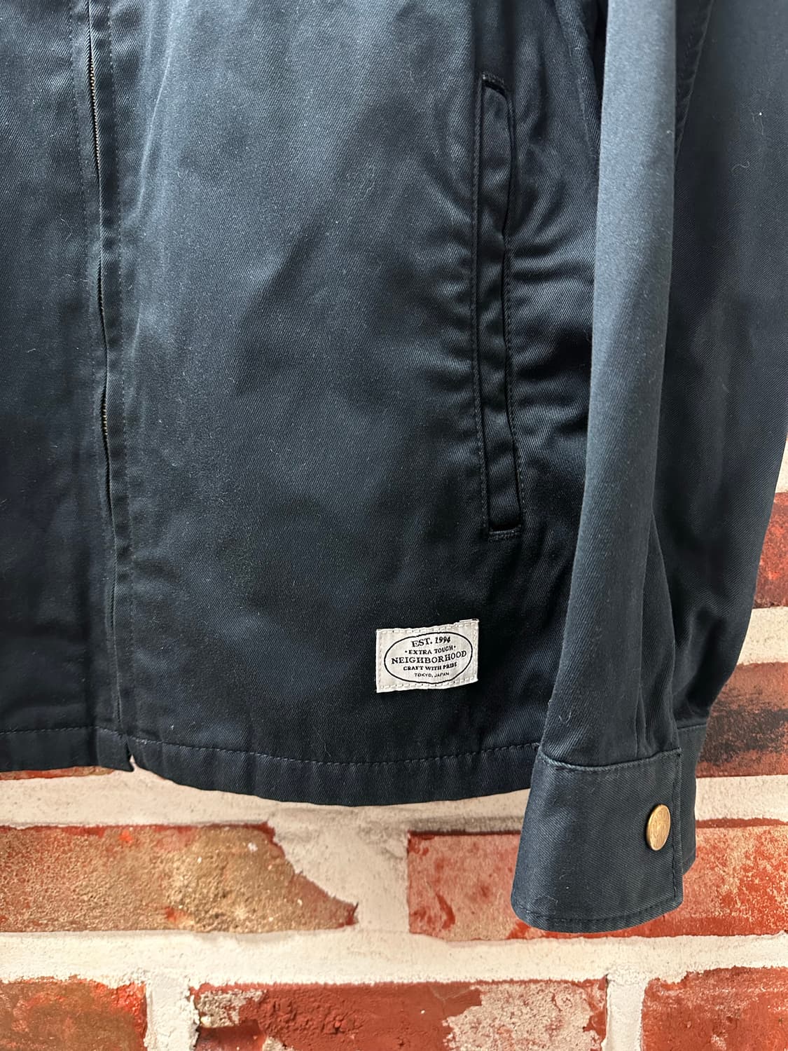 (M)네이버후드 켄달 워크 자켓 네이비 상품이미지4