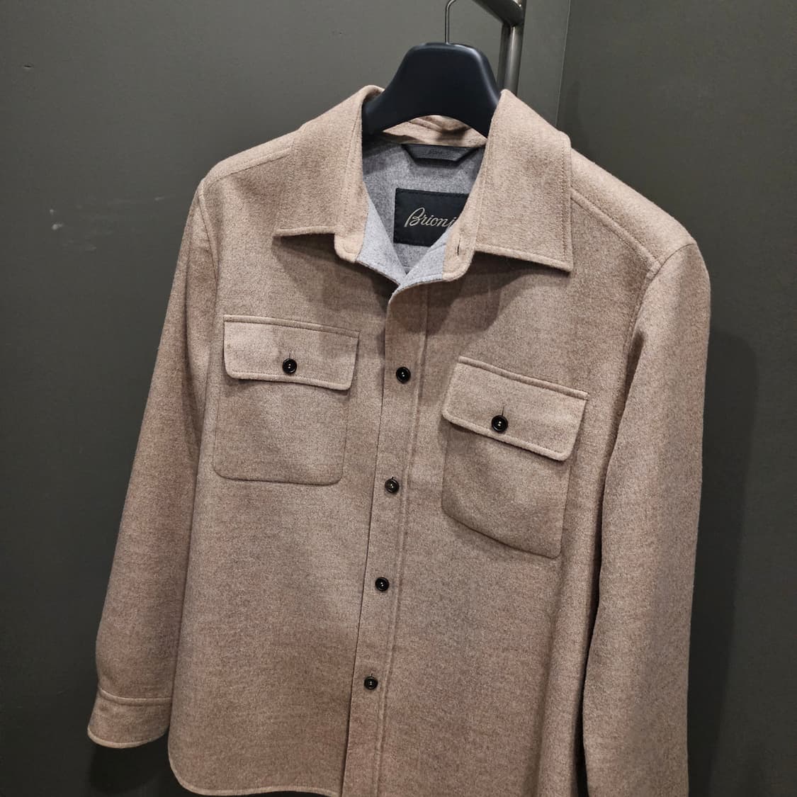 브리오니 더플 스플릿 울 배가본드 신상 셔츠자켓 상품이미지3