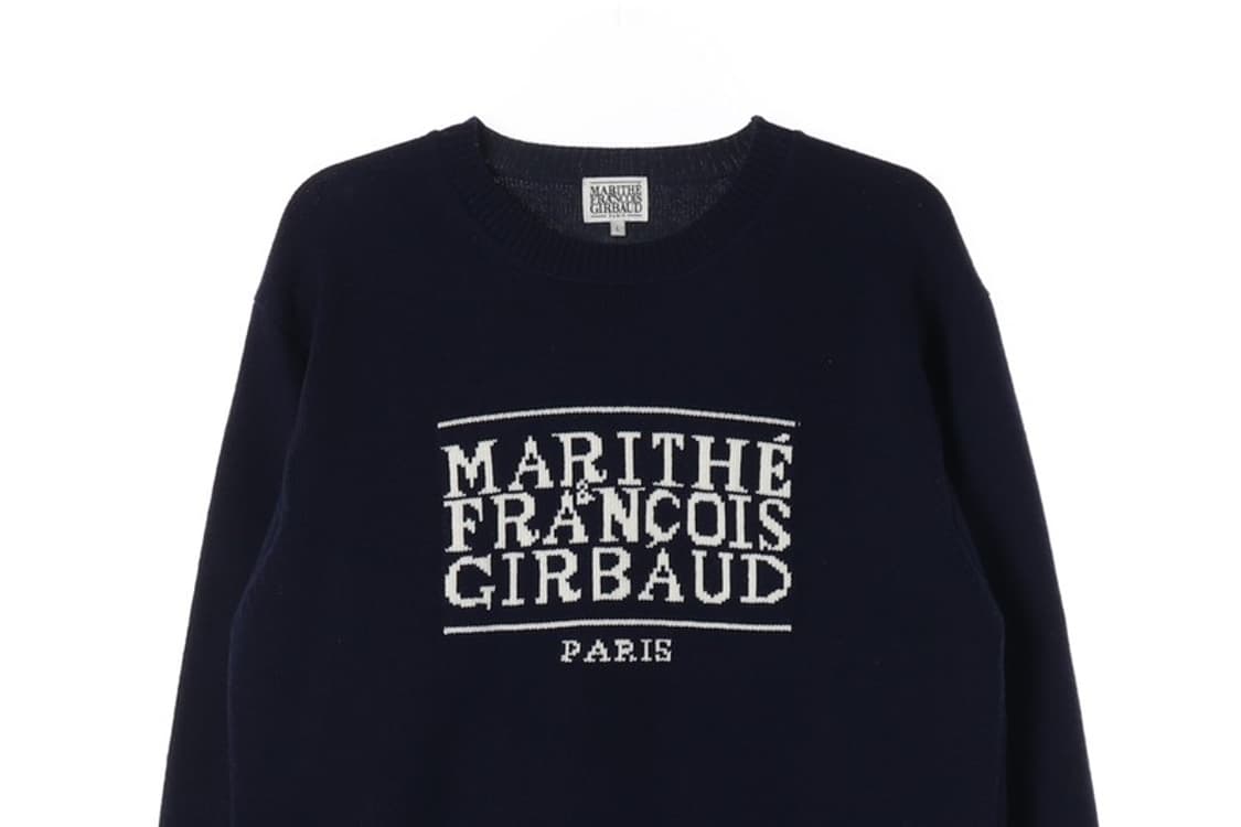 마리떼 프랑소와 저버 클래식 빅 로고 니트 L 상품이미지3