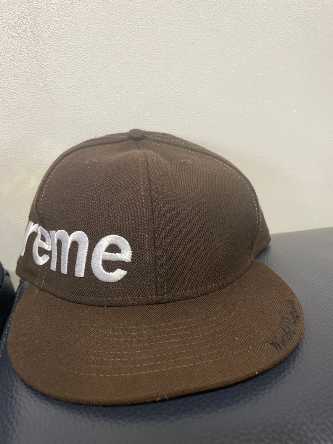 급처 슈프림 뉴에라 59FIFTY 브라운 상품이미지3