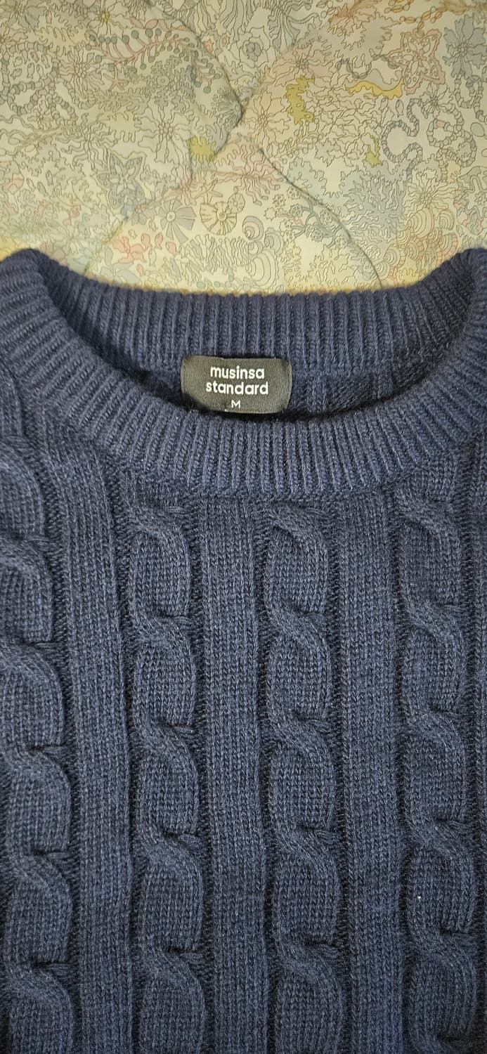 무텐다드 케이블니트 M 상품이미지2