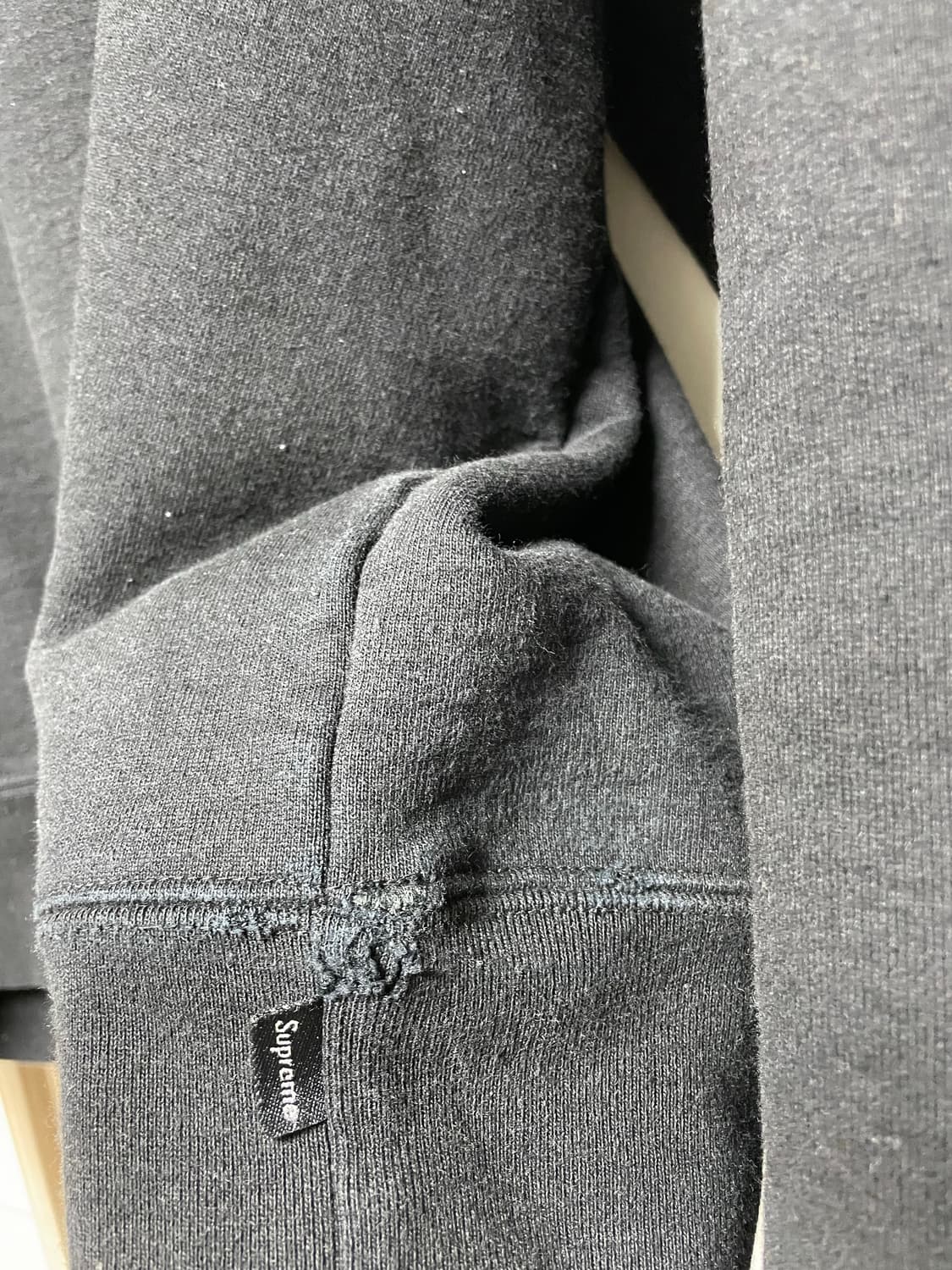 [M] 슈프림 Supreme 22FW 박스로고 블랙 스웻셔츠 상품이미지3