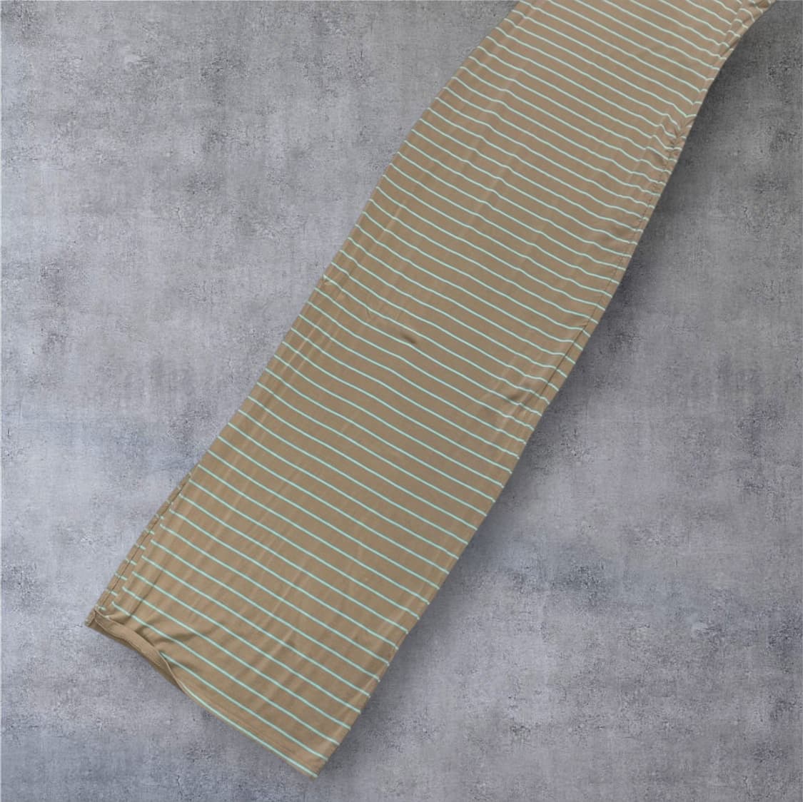 빅토리아시크릿 베이지 스트라이프 셔링 슬리브리스 롱 원피스 XS 상품이미지8