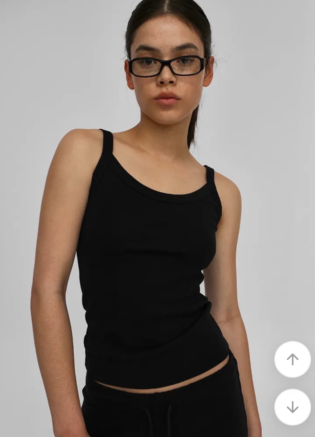 블랙업 [B-BASIC] 스탠다드 와이드 유넥 나시 상품이미지1