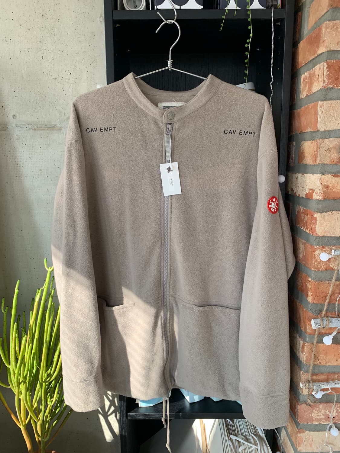 Cavempt 카브엠트 스탠드 카라 플리스 집업 자켓 상품이미지1