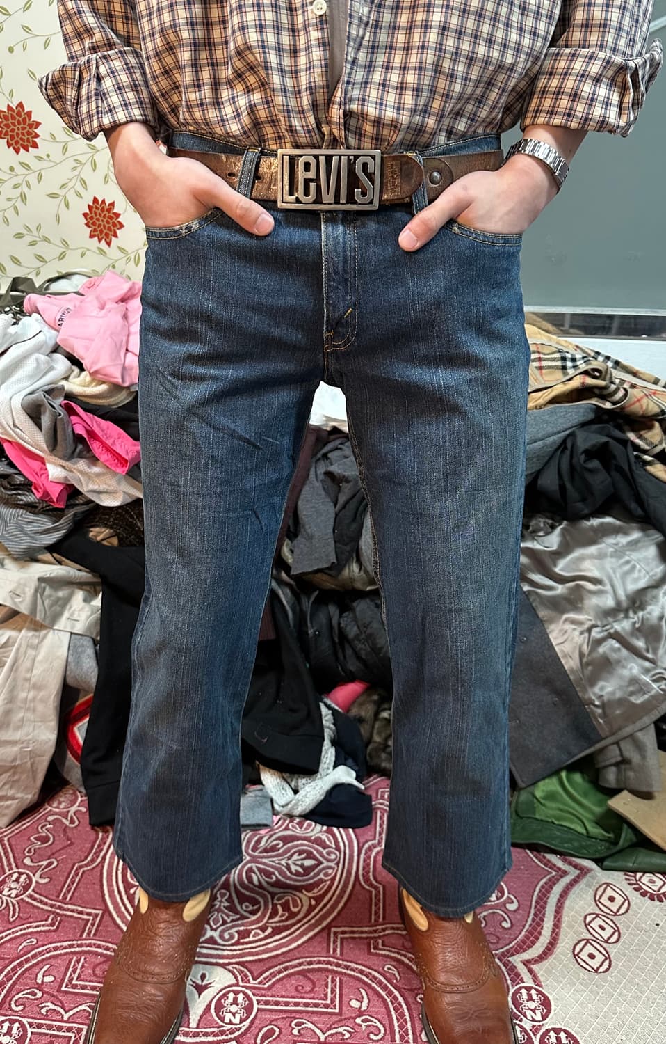 리바이스 518 부츠컷 블랭크탭 상품이미지3