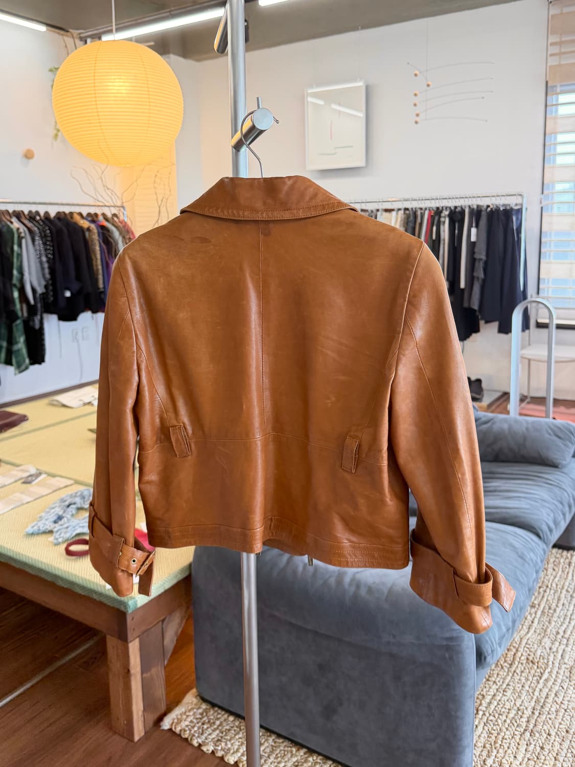 올드 셀린느 피비 파일로 레더 자켓 상품이미지2