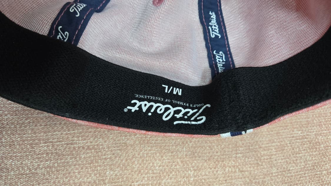 타이틀리스트 M/L - 남성 골프 햇 핑크 코랄 핏  상품이미지4