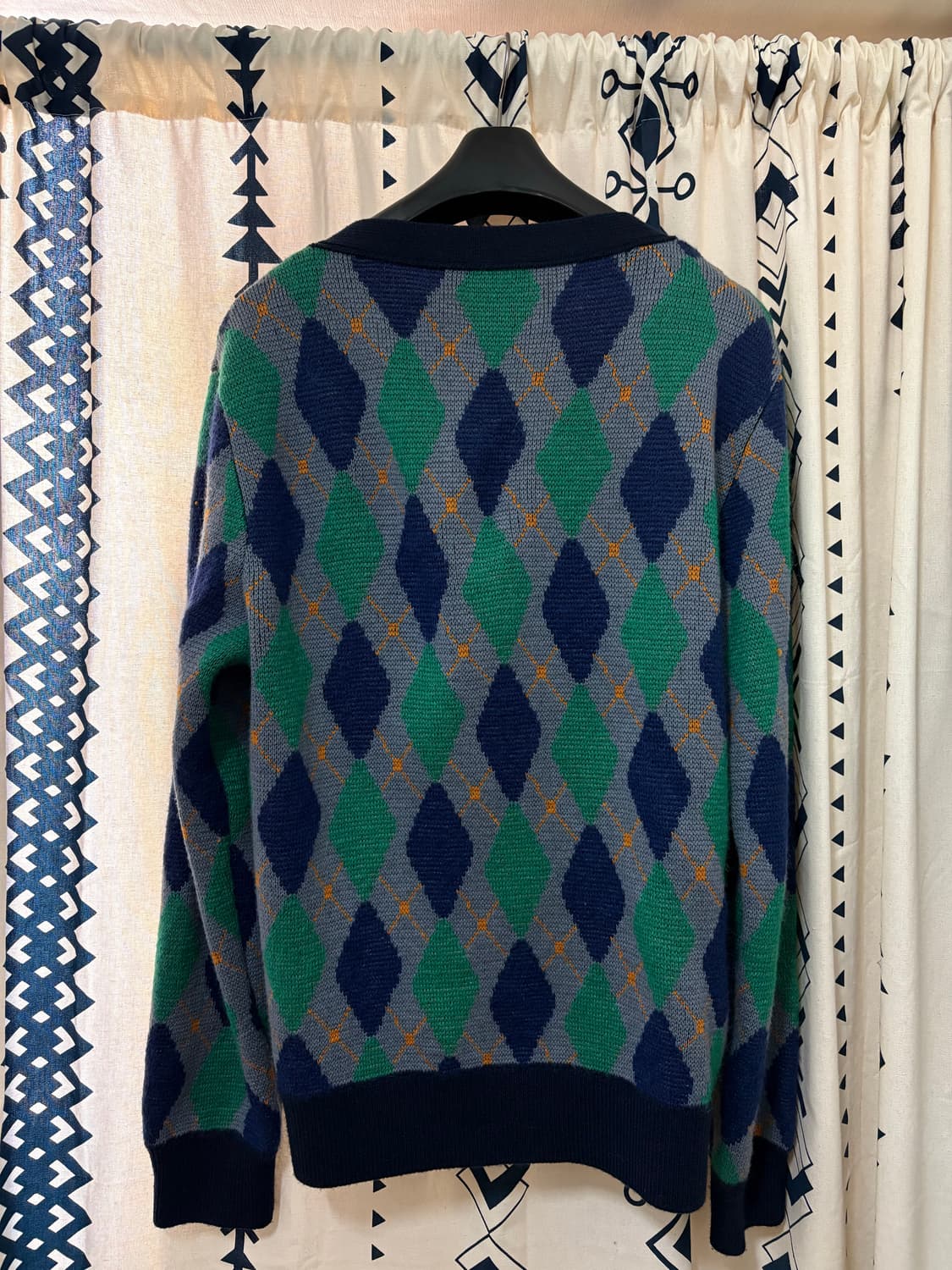 웨일즈보너 아가일 니트 가디건 상품이미지7