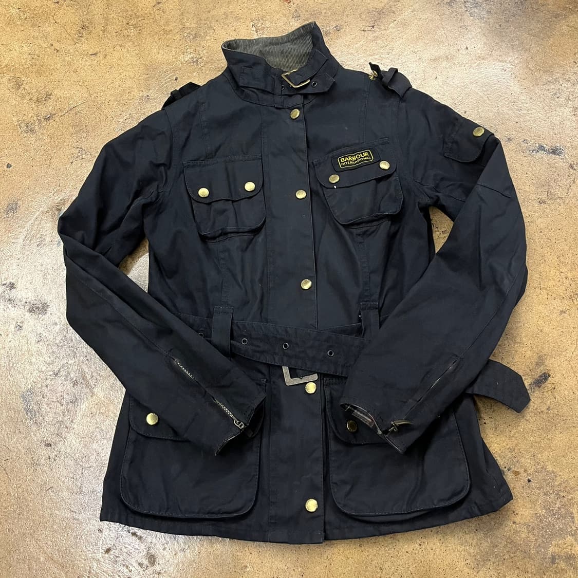 [정품] 바버 인터네셔널 블랙 자켓 b17 상품이미지2
