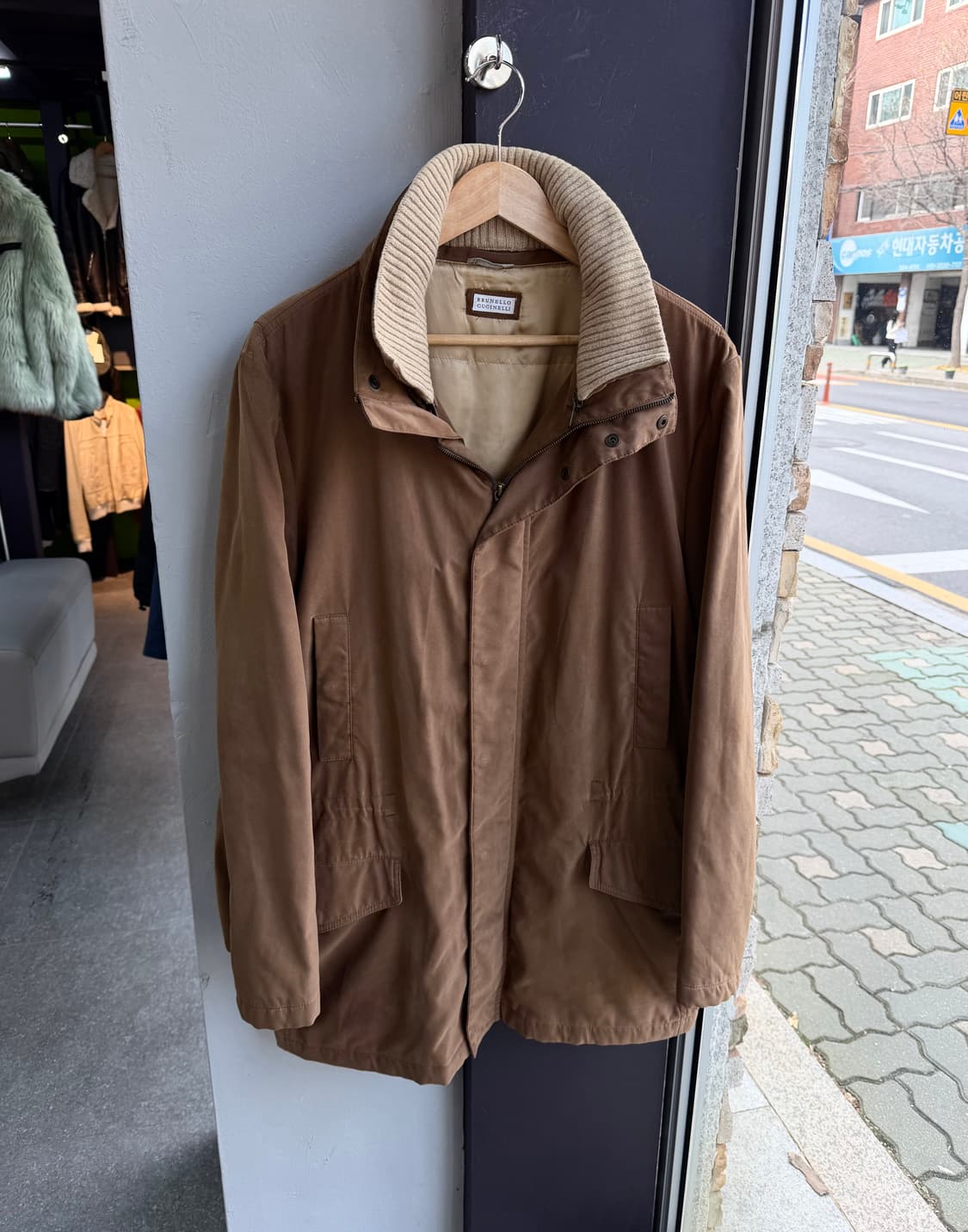 50/ 브루넬로쿠치넬리 캐시미어 블랜딩 패디드 코트 상품이미지2