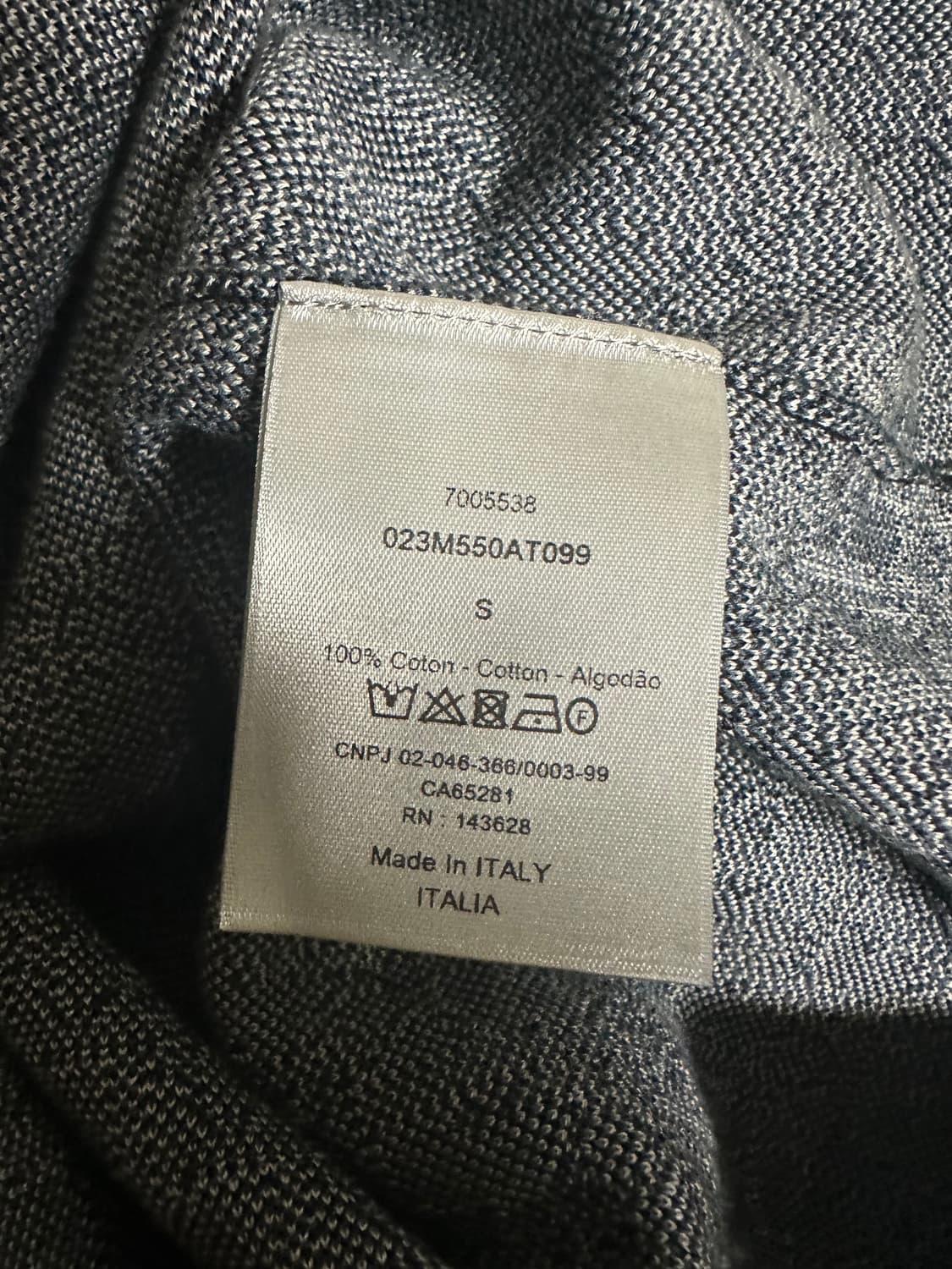 디올 셔츠 (  95~100 ) 상품이미지5