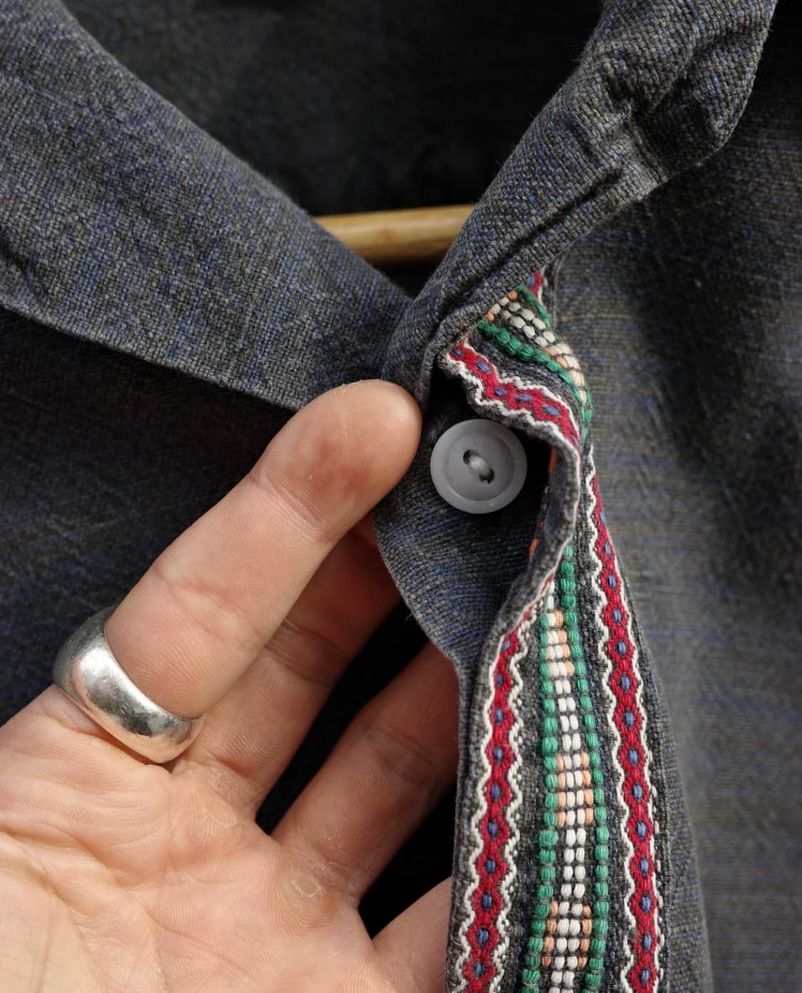 70‘s guatemala mexican 아즈텍 셔츠 상품이미지4