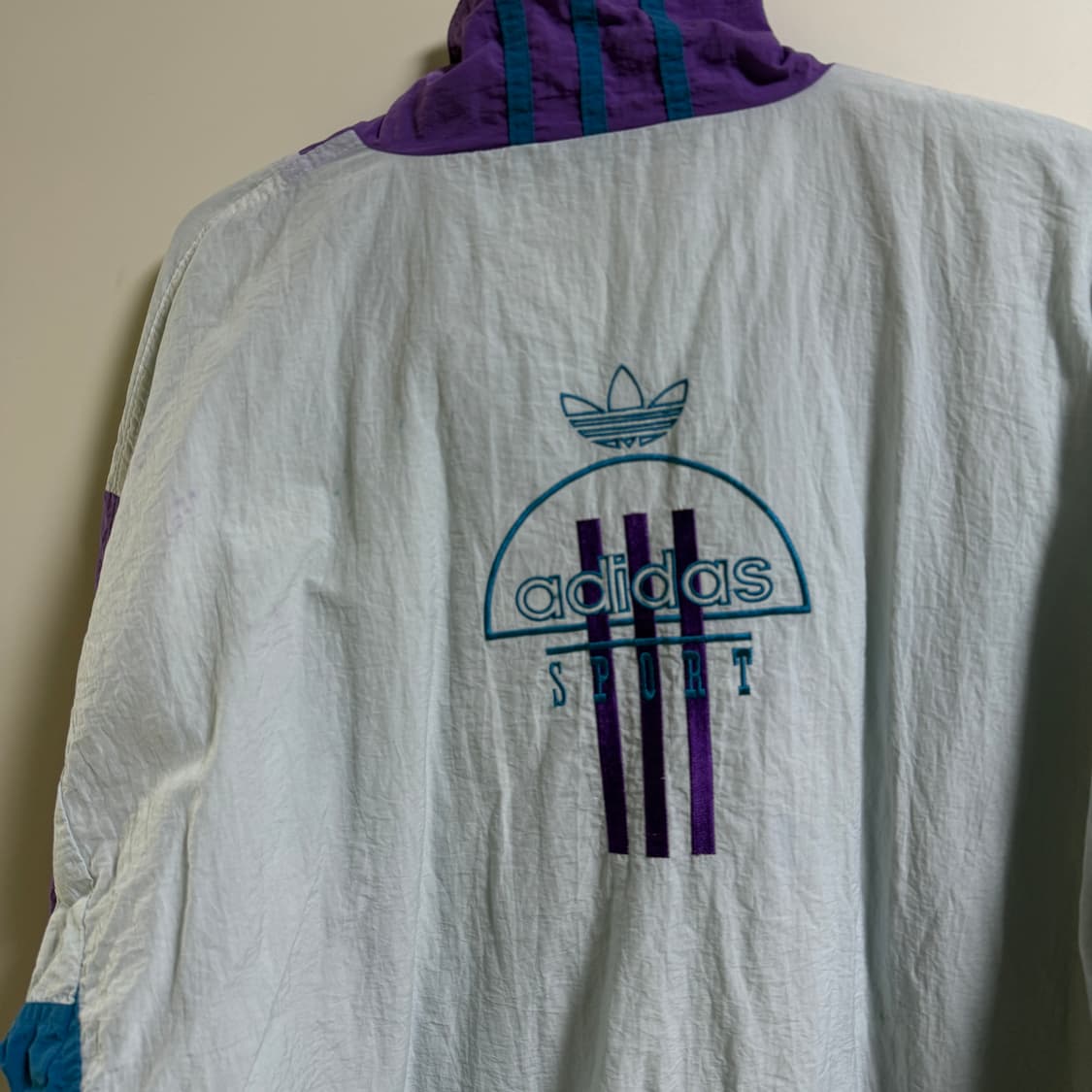 아디다스 올드스쿨 빈티지 점퍼 (희귀매물) 상품이미지6