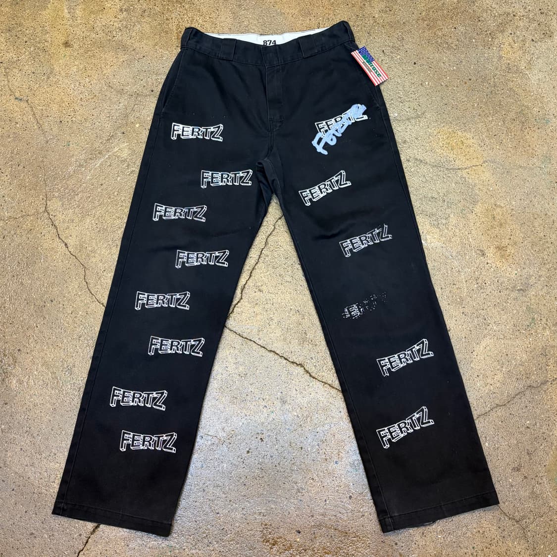 빈티지 디키즈 874 FERTZ 일본판 워크팬츠 상품이미지1