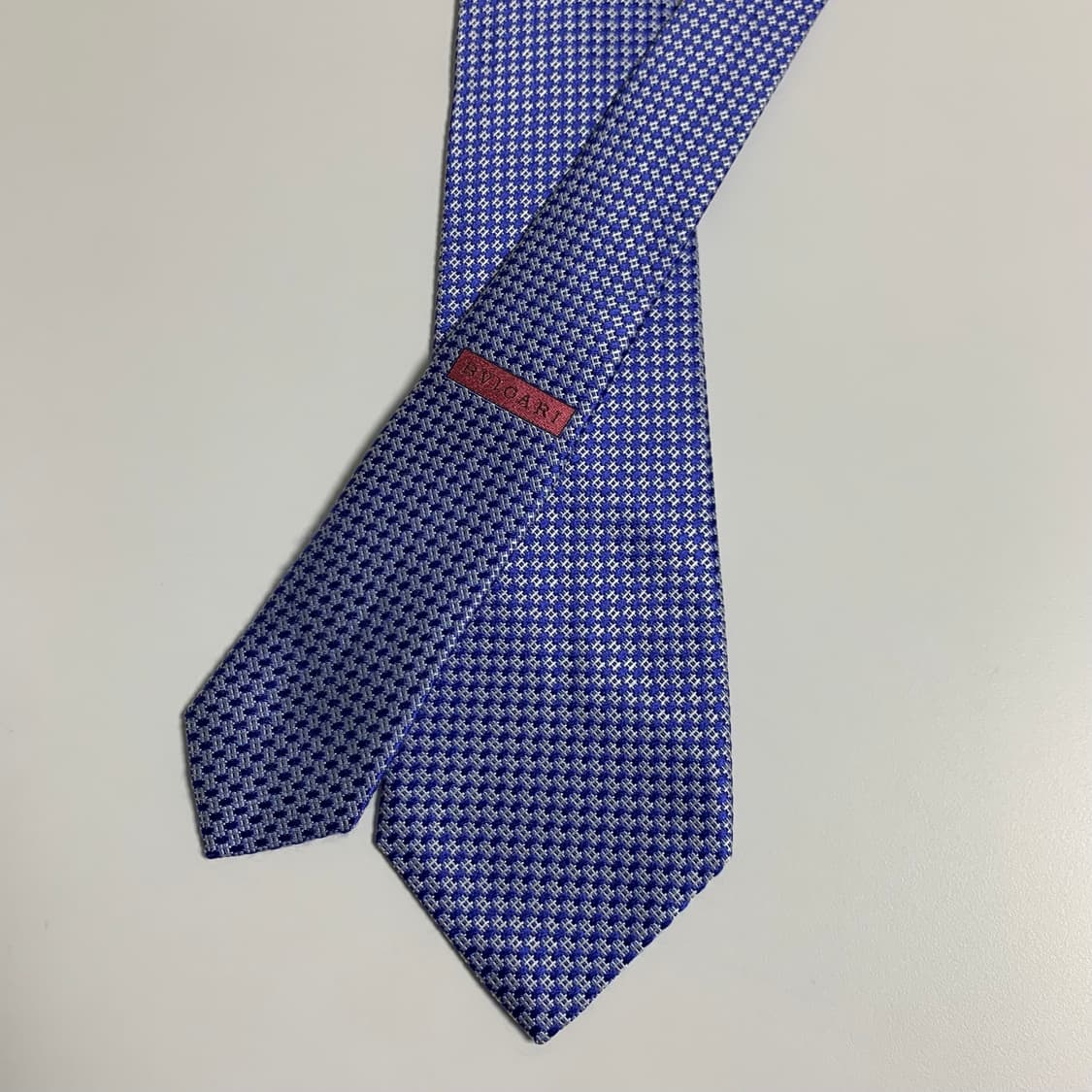 불가리(BVLGARI) 자카드 명품넥타이 100실크 최상급 8cm 상품이미지3
