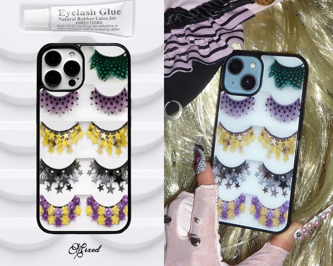 Eyelashes Phone case (Mixed) 상품이미지1