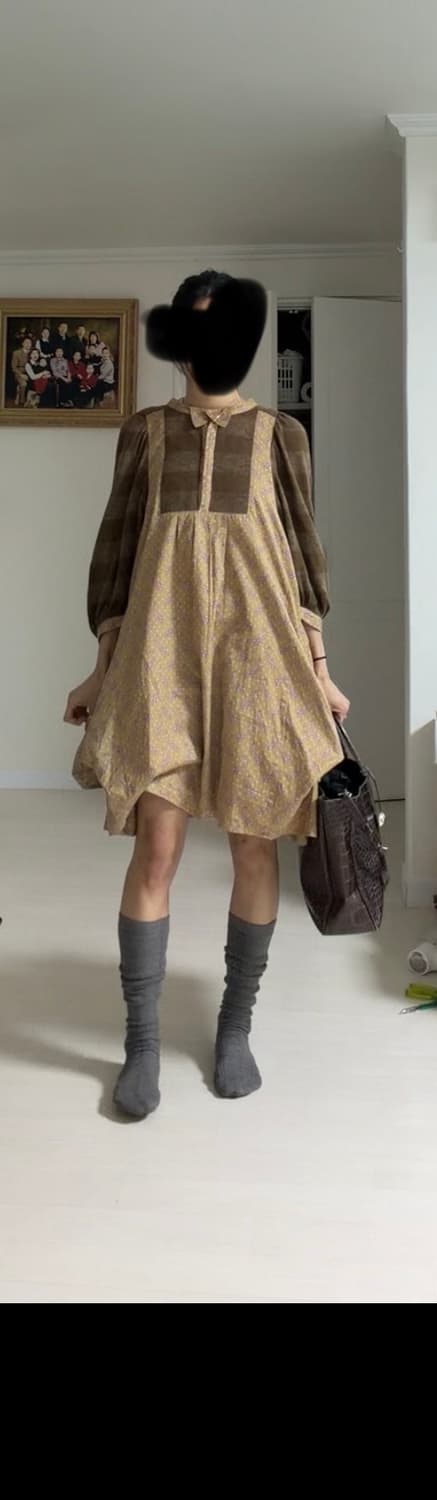 일본브랜드 frapbois 셔링 원피스 44-55  상품이미지4