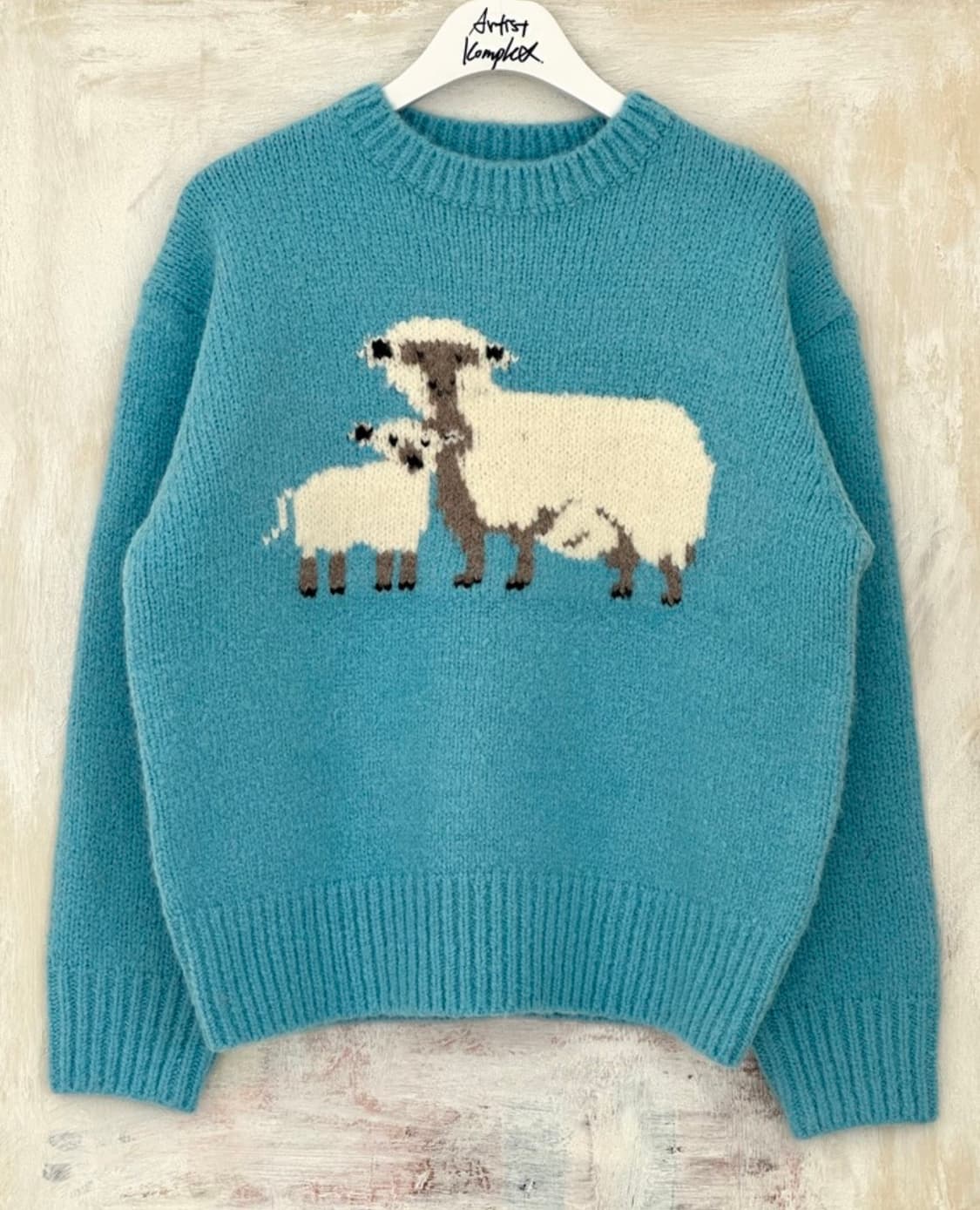 아티스트컴플렉스 양니트 블루 상품이미지1