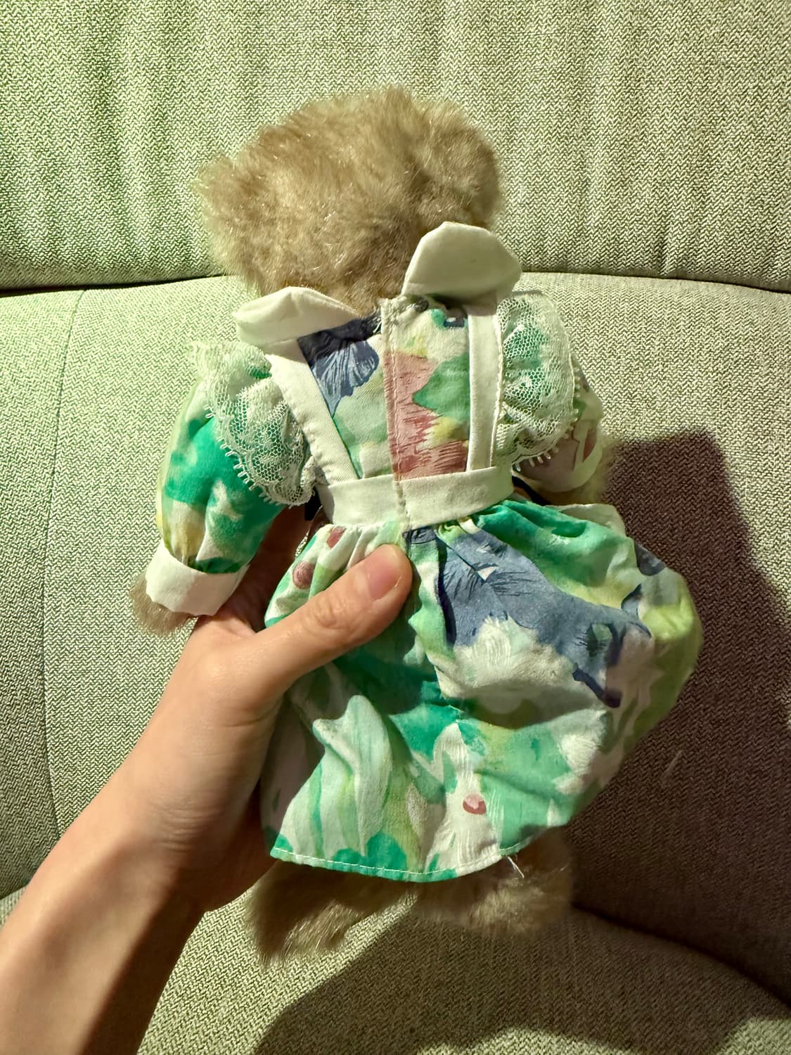 보이즈베어 꽃무늬 원피스 곰인형 봉제인형 테디베어 상품이미지4