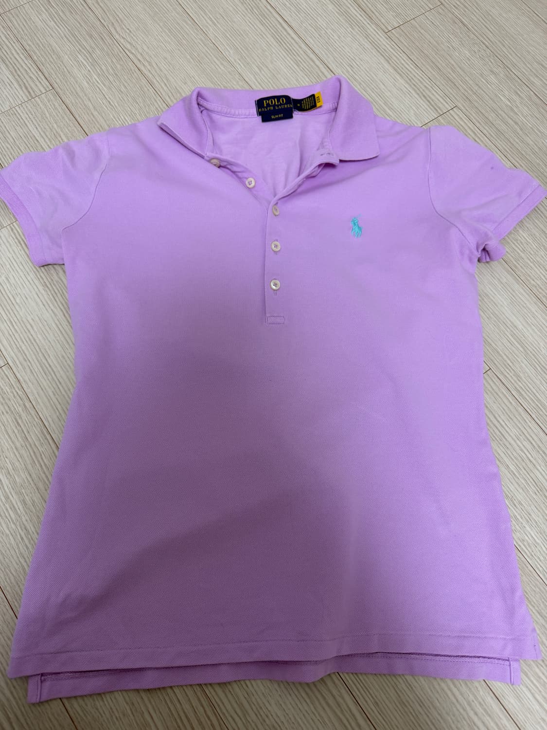 매장정품) 폴로 여성 반팔 셔츠 m 상품이미지3