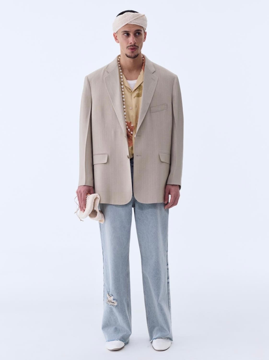 렉토 RC VISCOSE 80S 오버핏 블레이저 자켓 L 상품이미지2