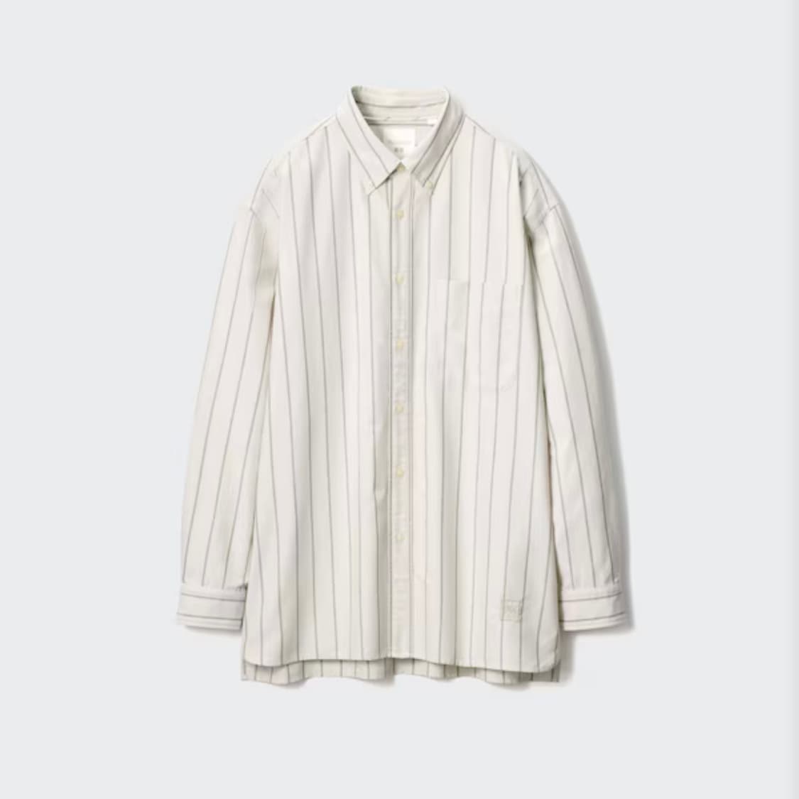 유니클로 옥스포드 오버사이즈 셔츠 상품이미지1