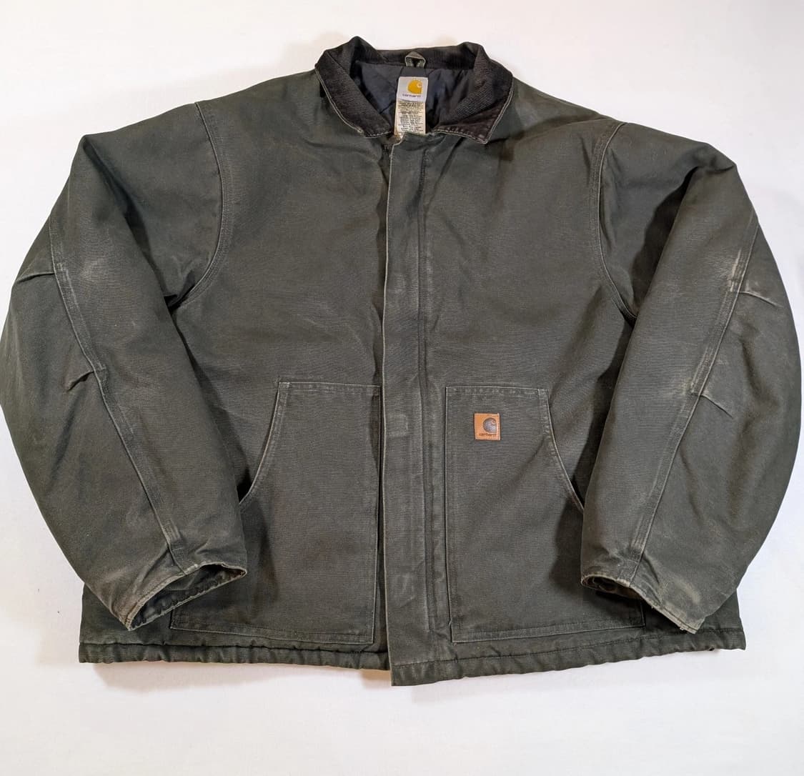 칼하트 디트로이트 J22 자켓 모스 그린 상품이미지1