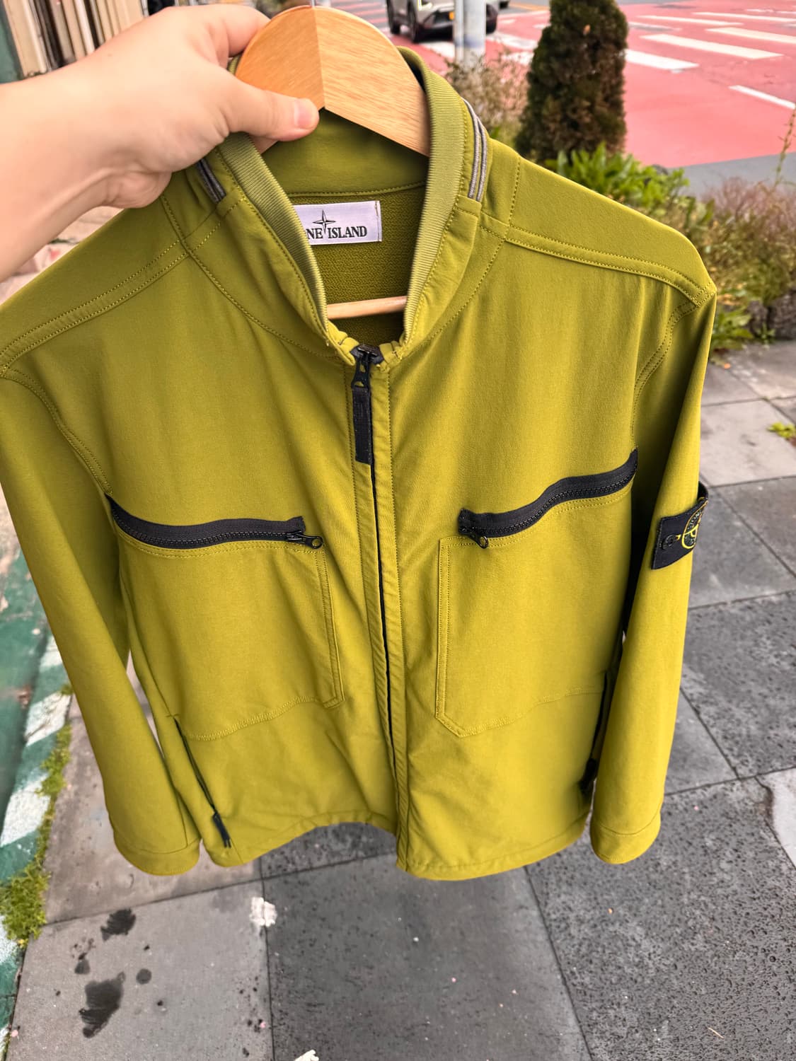 스톤아일랜드 봄 자켓 정품 qr l size 상품이미지4