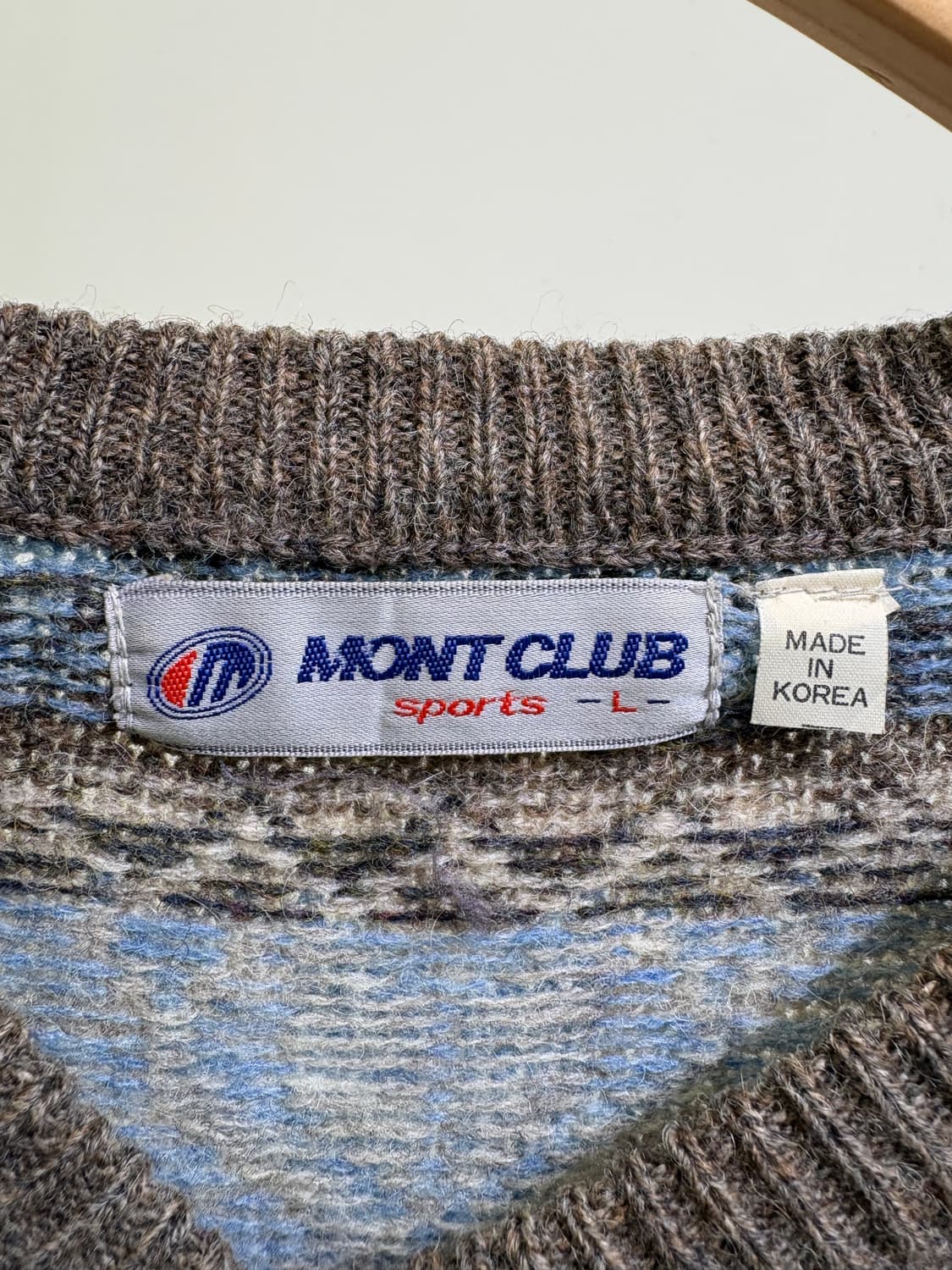 MONT CLUB 니트 상품이미지6