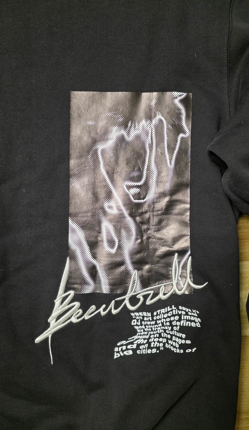 [신동품]빈트릴 맨투맨 / L사이즈 세미오버핏 상품이미지3