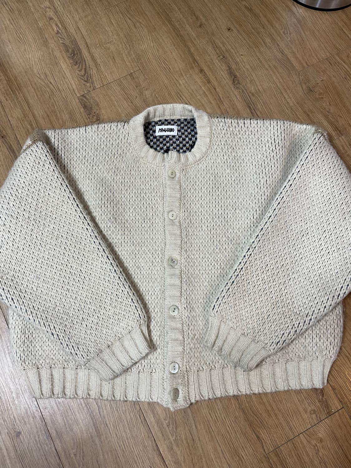 [M] MAGLIANO 마리아노 빅 엔젤 봄버 가디건 상품이미지2