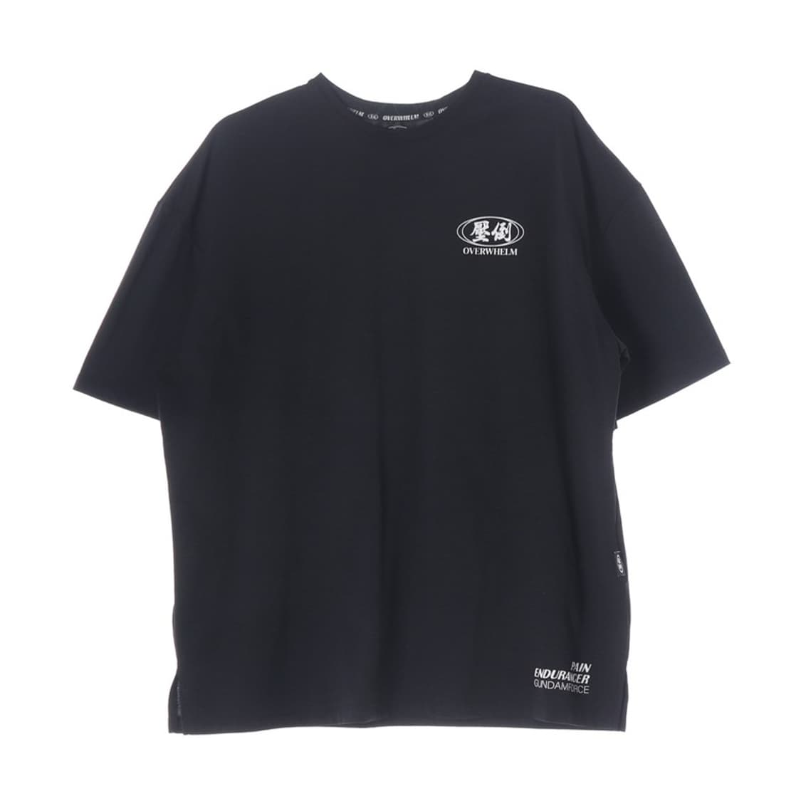 오버웰름 건담포스 타원 로고 오버핏 반팔 티셔츠 L 상품이미지1