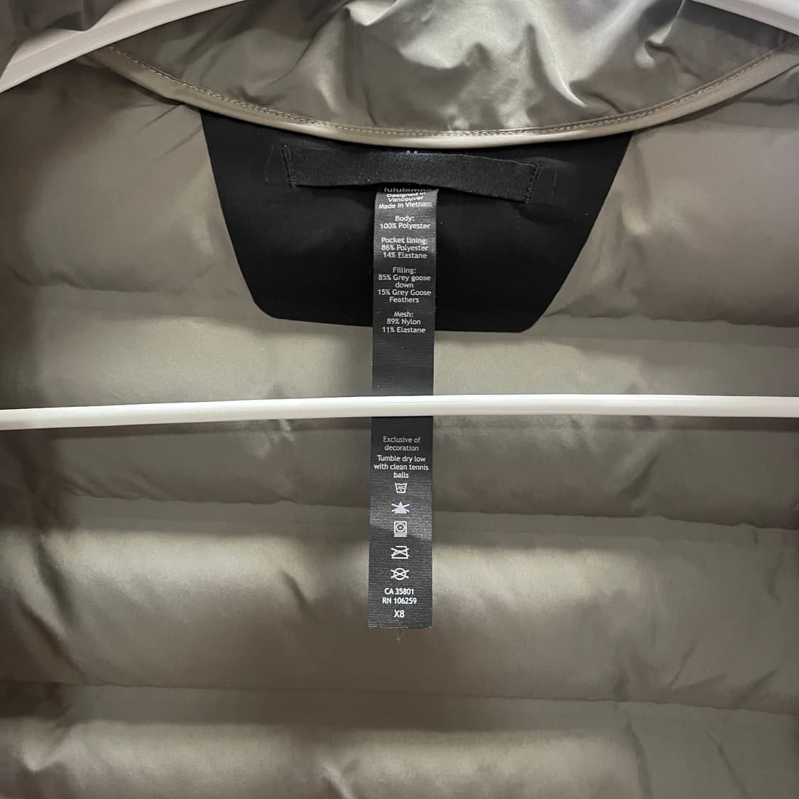 [M] 룰루레몬 경량패딩 상품이미지3