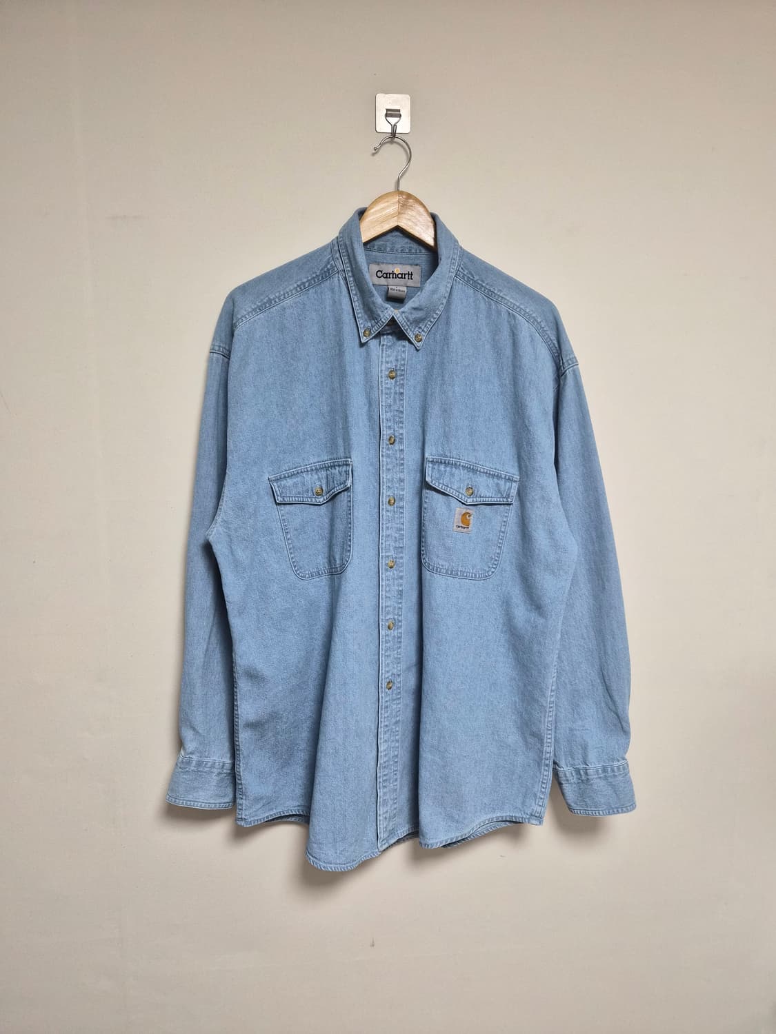 칼하트Carhartt 데님 셔츠 L - S246 상품이미지1