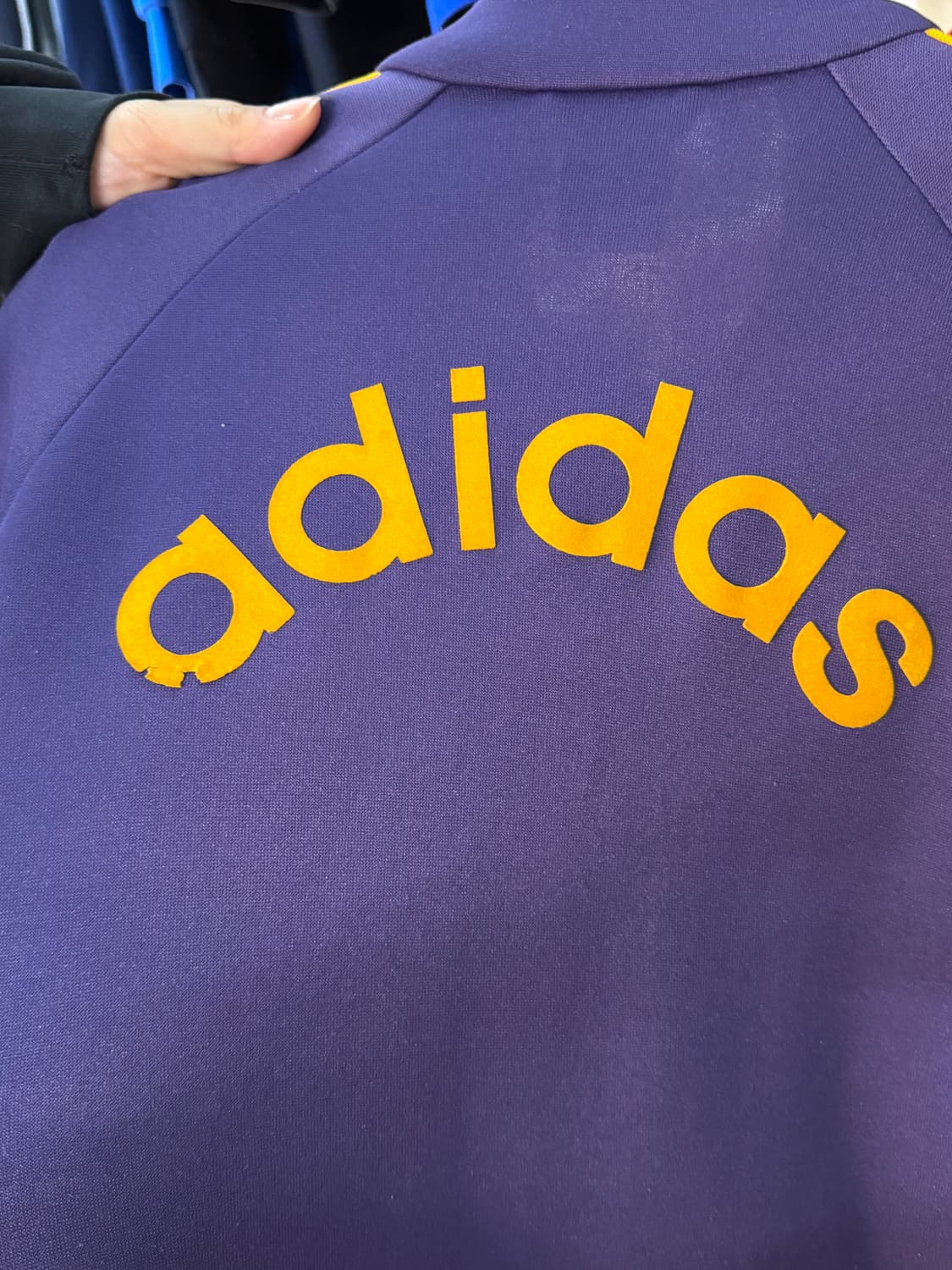 아디다스 퍼플 희귀 져지 상품이미지4