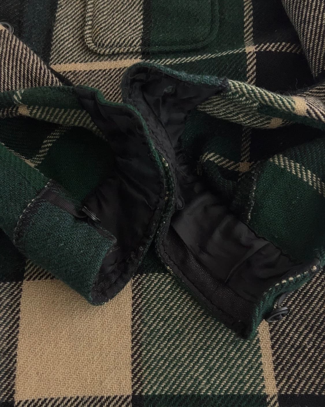 폴로스포츠 투포켓 체크 울 셔츠자켓 95 상품이미지7