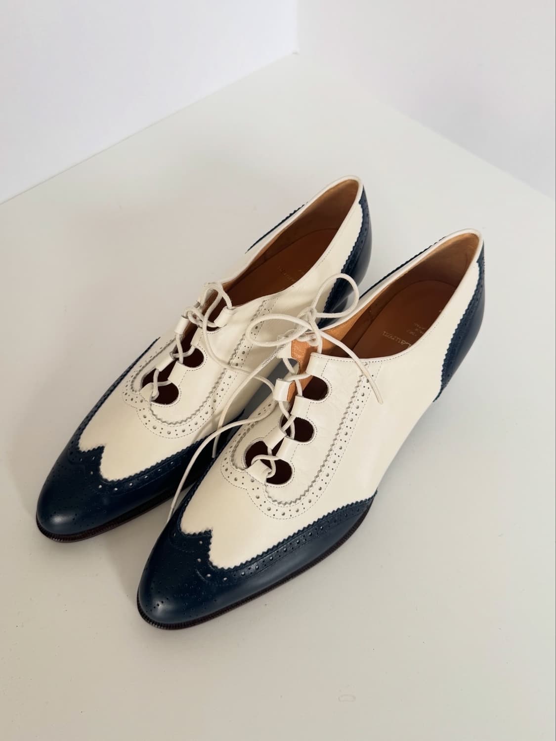 [희귀] Ralph Laure 랄프 로렌 투톤 옥스포드 슈즈 상품이미지2