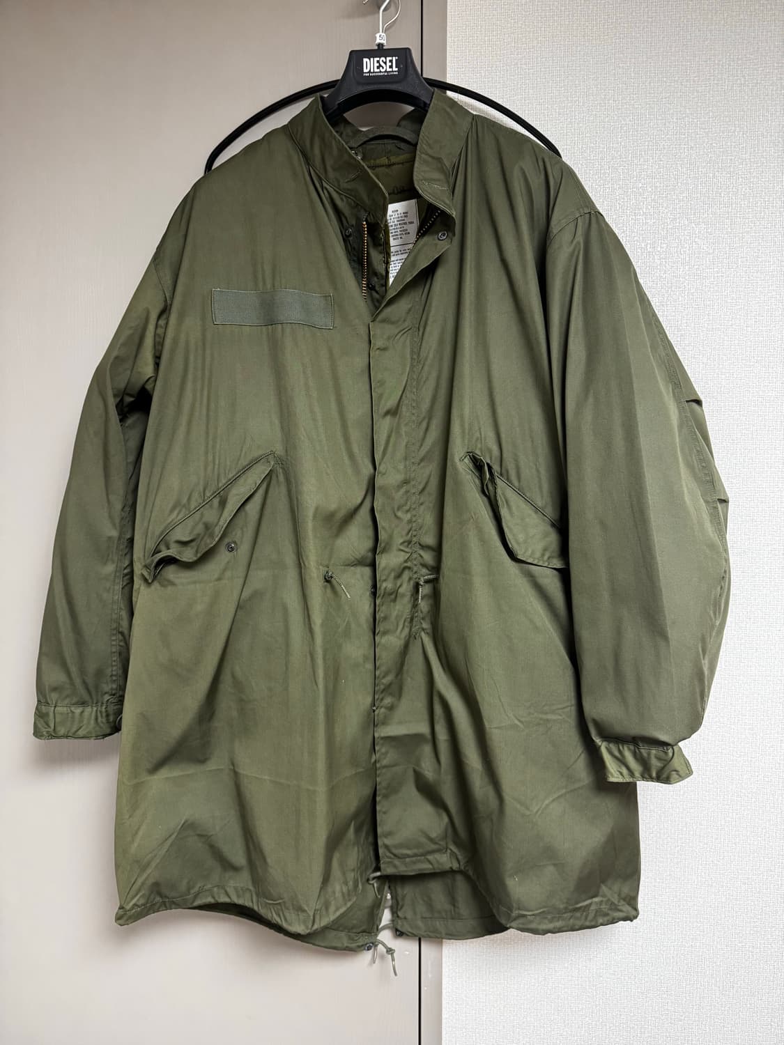 M65 오리지널(OG) 피쉬테일 개파카 데드스탁급 M 팝니다 상품이미지1