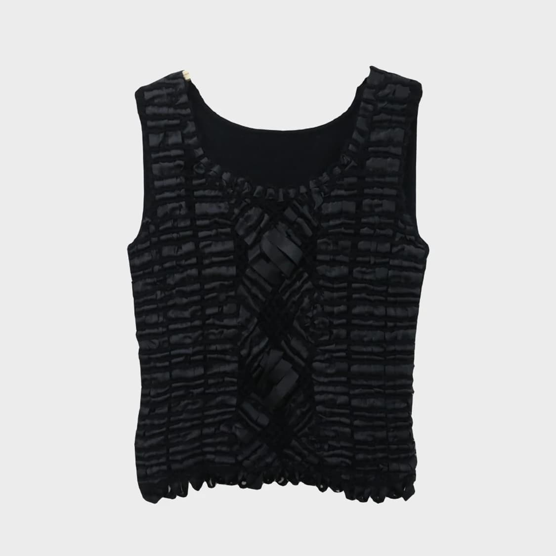 스피치오 BY  이세이미야케 슬리브리스 자켓 셋업 67221 상품이미지2