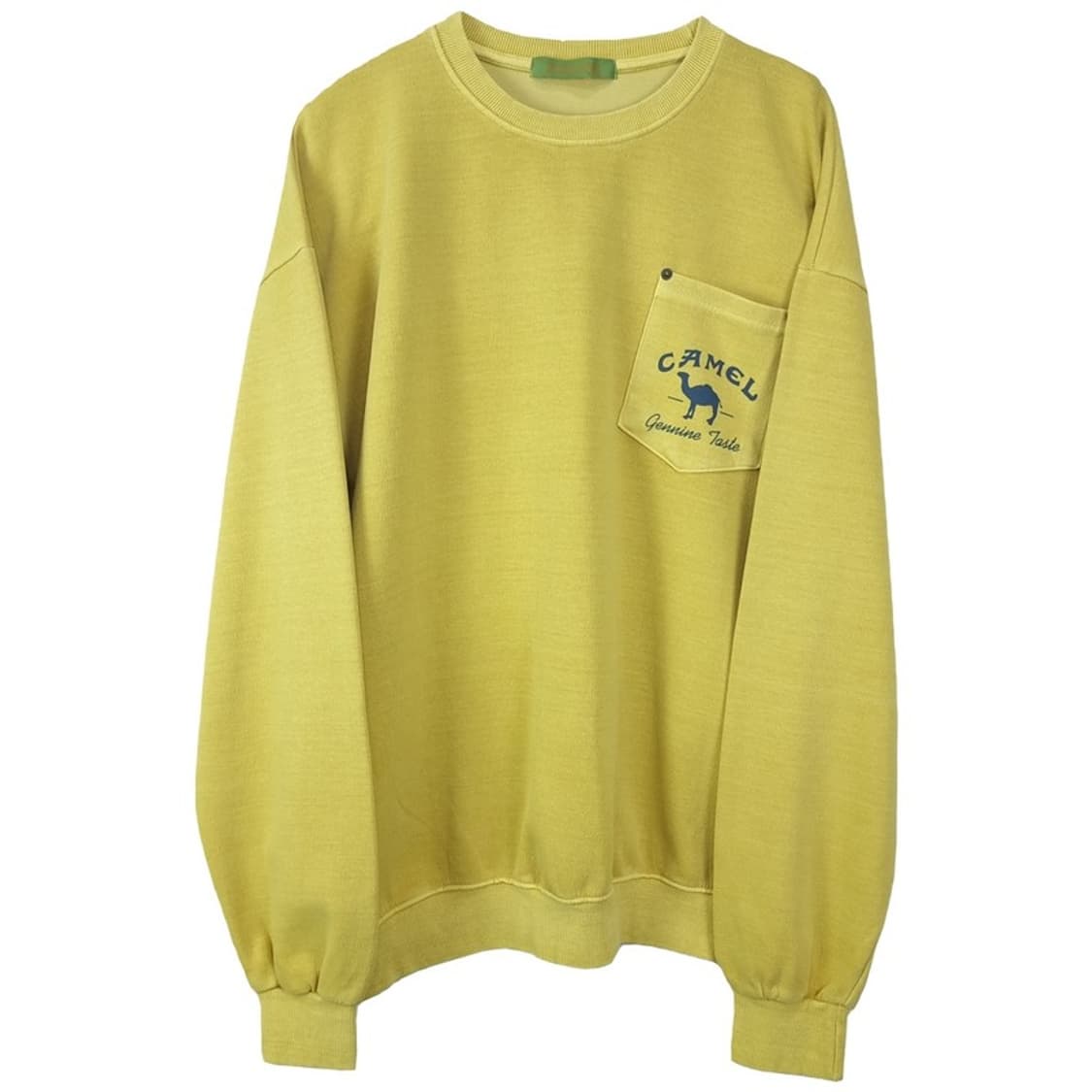 [카멜] 오버사이즈 맨투맨 머스타드 M20000 상품이미지2