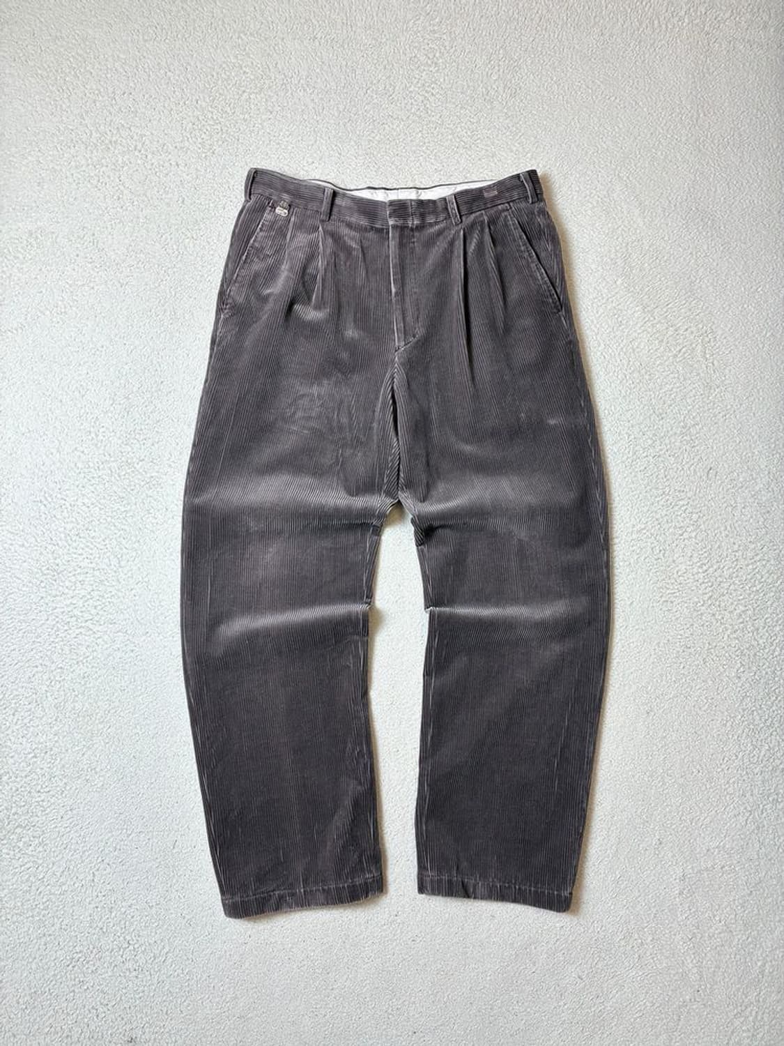 라코스테 00's 투턱 스트레이트 코듀로이 팬츠 PN7891 상품이미지1