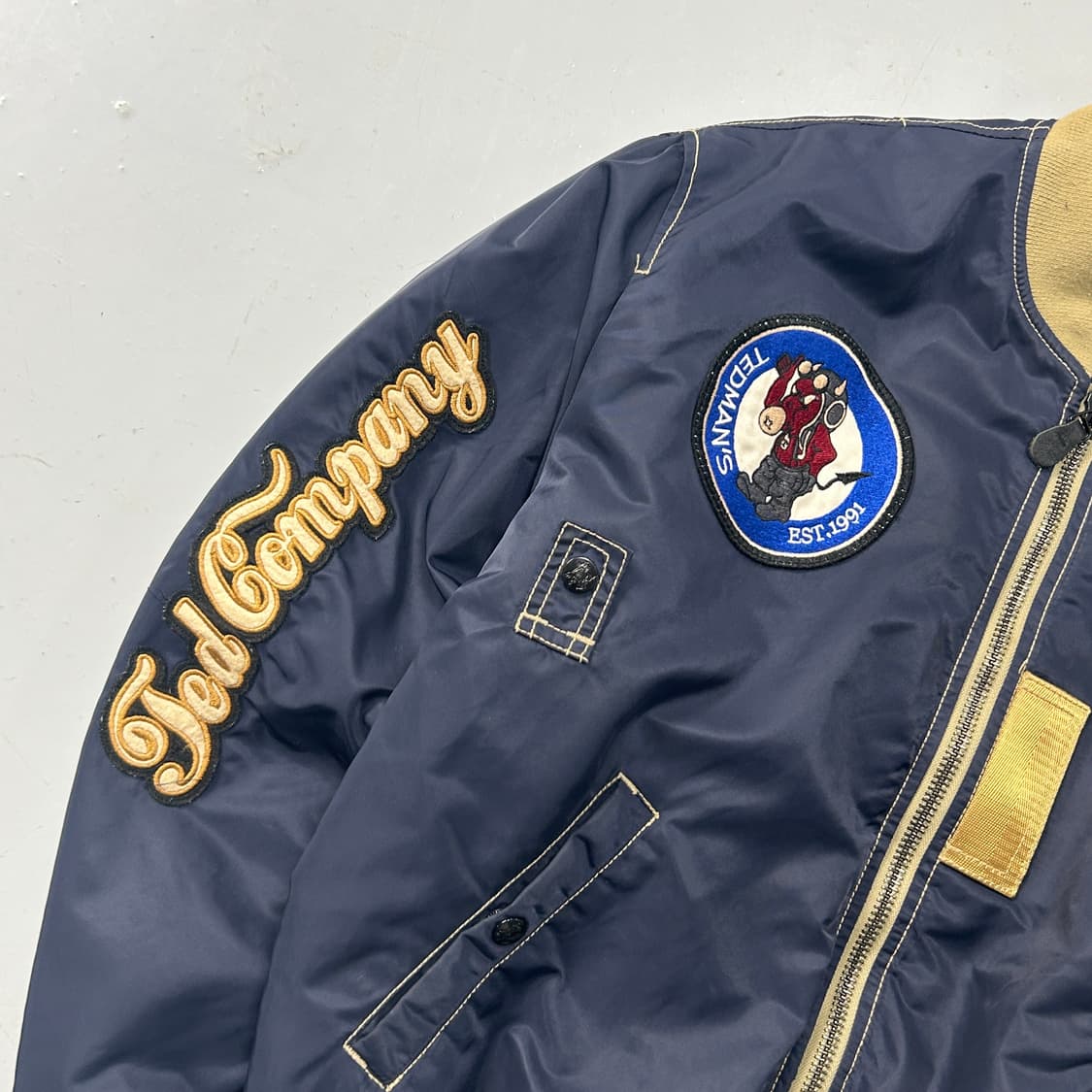 테드컴퍼니 데빌맨 MA-1 자켓  상품이미지3