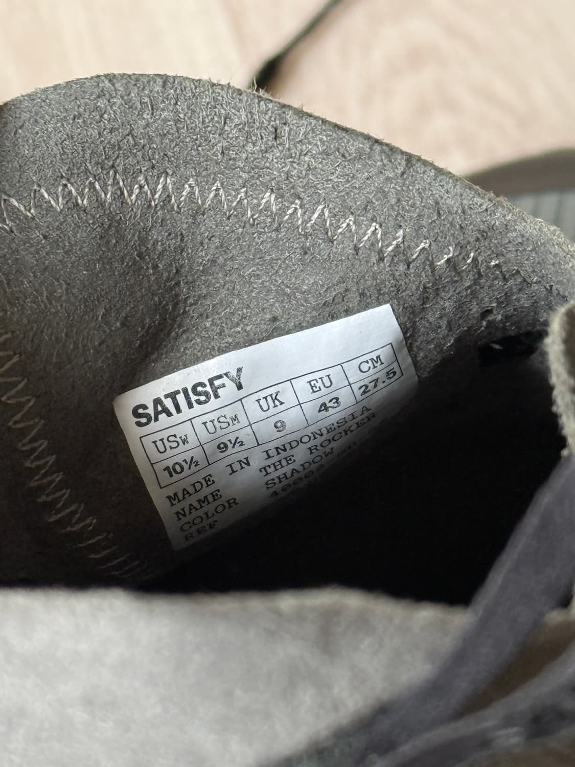 새티스파이 더라커 쉐도우 UK 9 (275) 상품이미지4