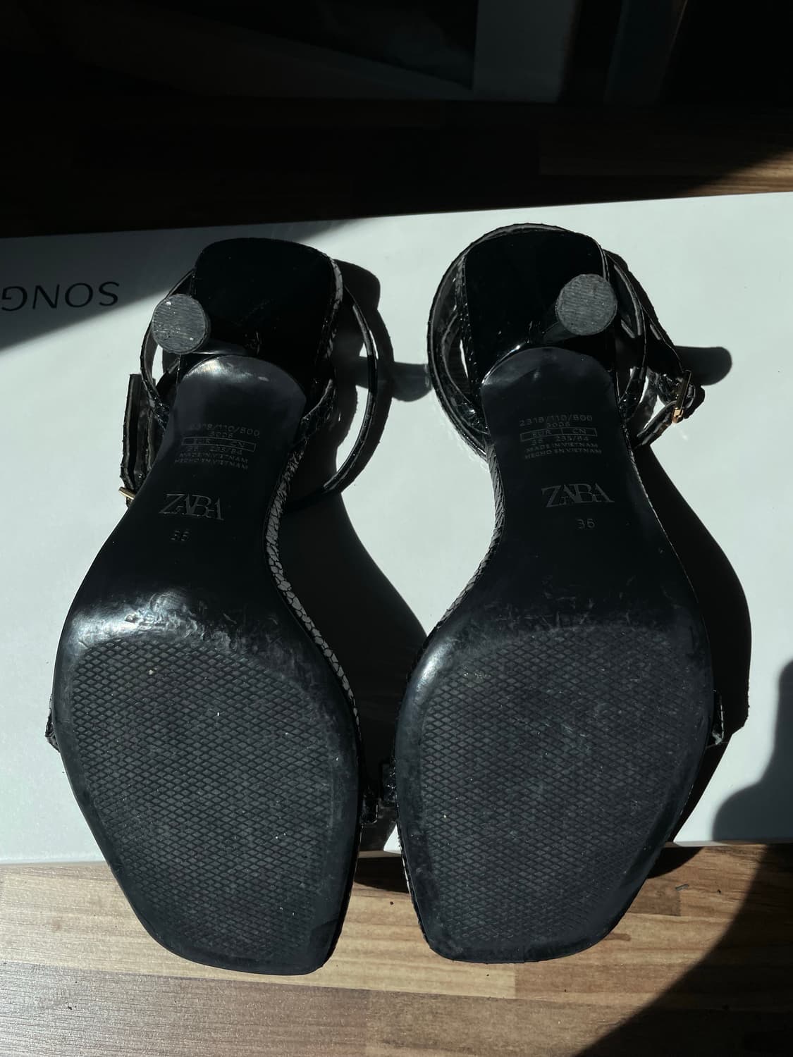 ZARA샌달 하이힐 상품이미지3