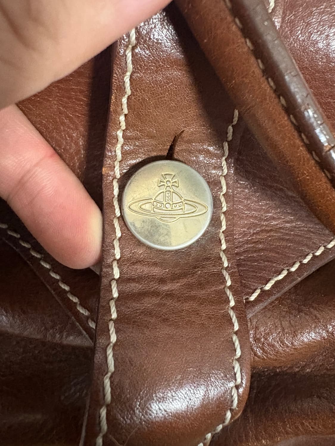 비비안웨스트우드 가죽토트백 상품이미지3