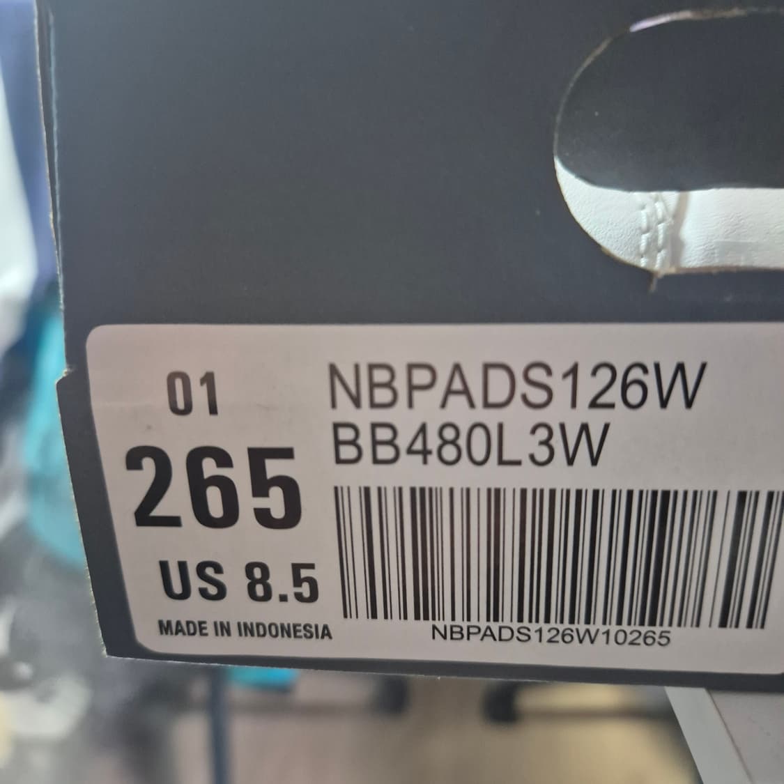 뉴발란스 기본 스니커즈 265 새상품 상품이미지2