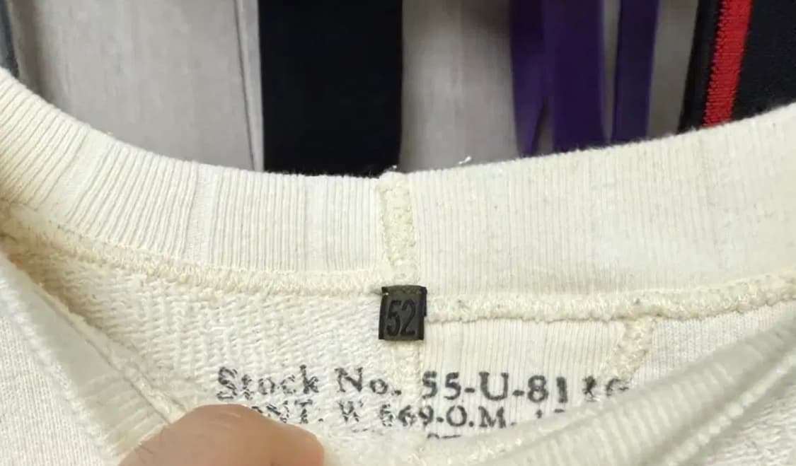 나이젤카본 아미 크루 믹스 져지 52사이즈 상품이미지2